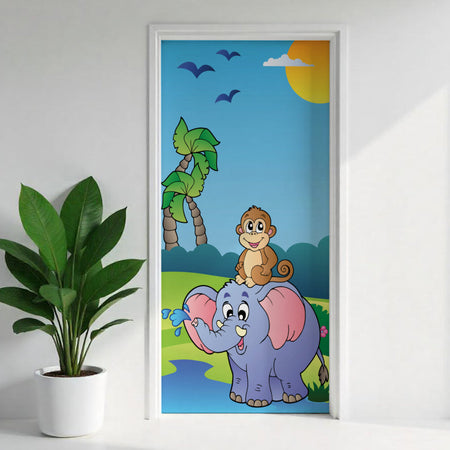 Türposter Kinderzimmer Selbstklebend