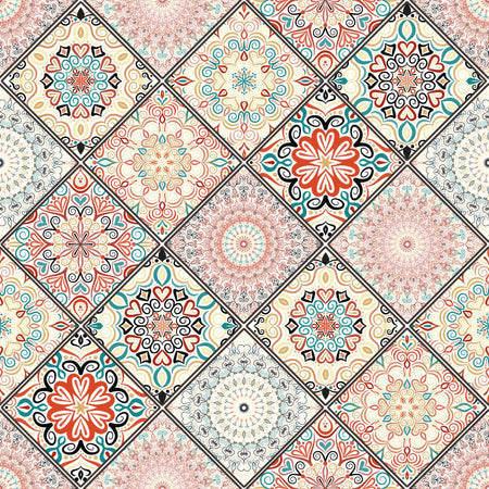 Küchenrückwand Patchwork Orient