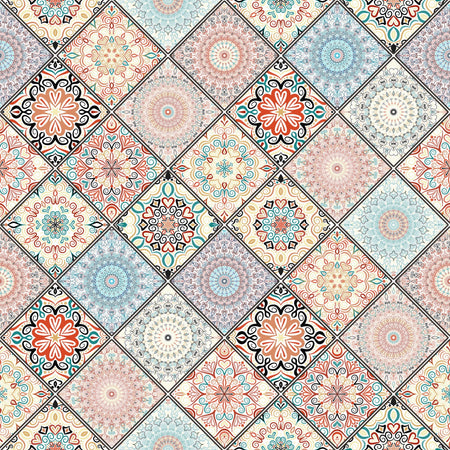 Küchenrückwand Boho Patchwork