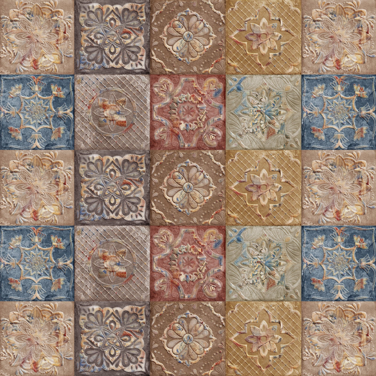 Küchenrückwand Patchwork