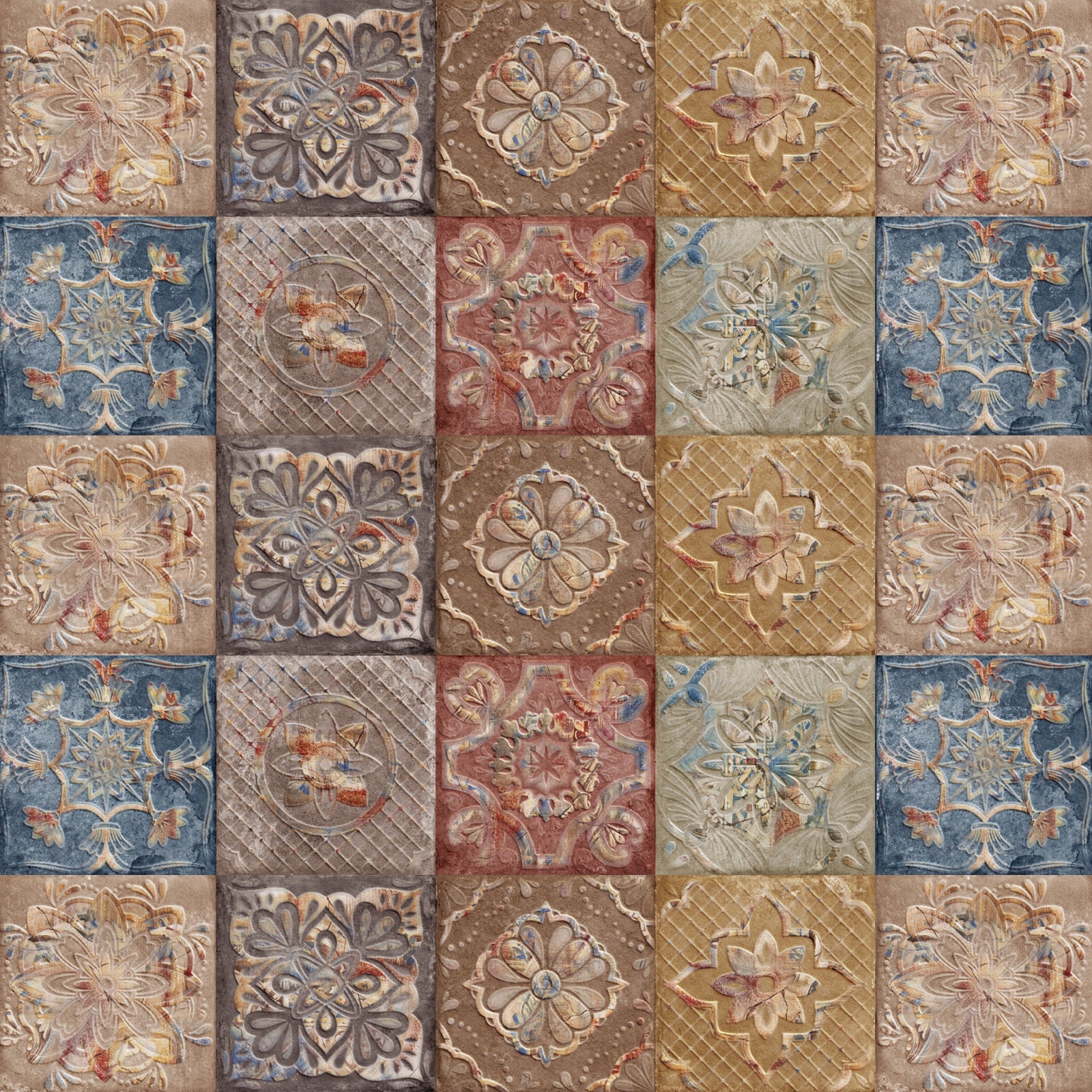 Küchenrückwand Patchwork