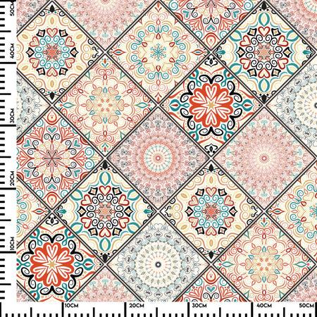 Küchenrückwand Patchwork Orient