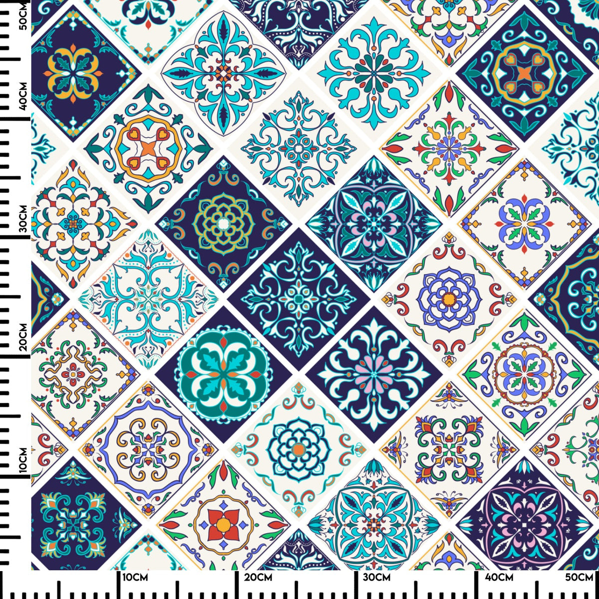 Küchenrückwand Spanish Style Patchwork