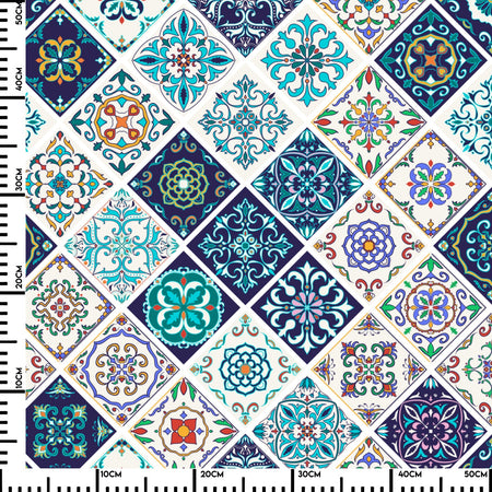 Küchenrückwand Spanish Style Patchwork