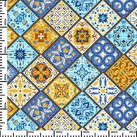 Küchenrückwand Mediterrane Fliesen Patchwork